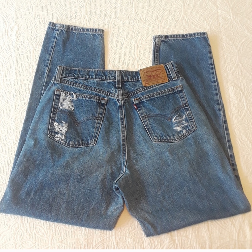 DISTRESSED⁉️As if! 🍑 VTG Levi's 560s- MILFS only